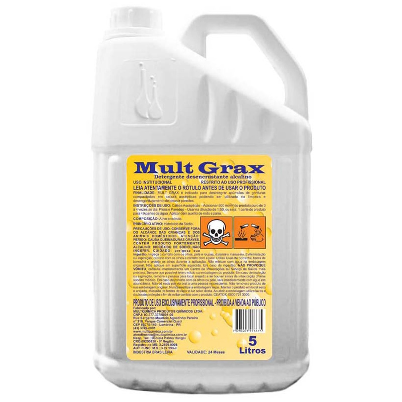 Detergente Desincrustante