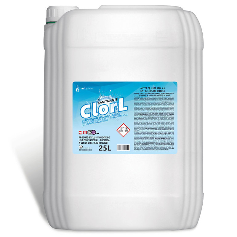 Desinfetante Liquido Clorado