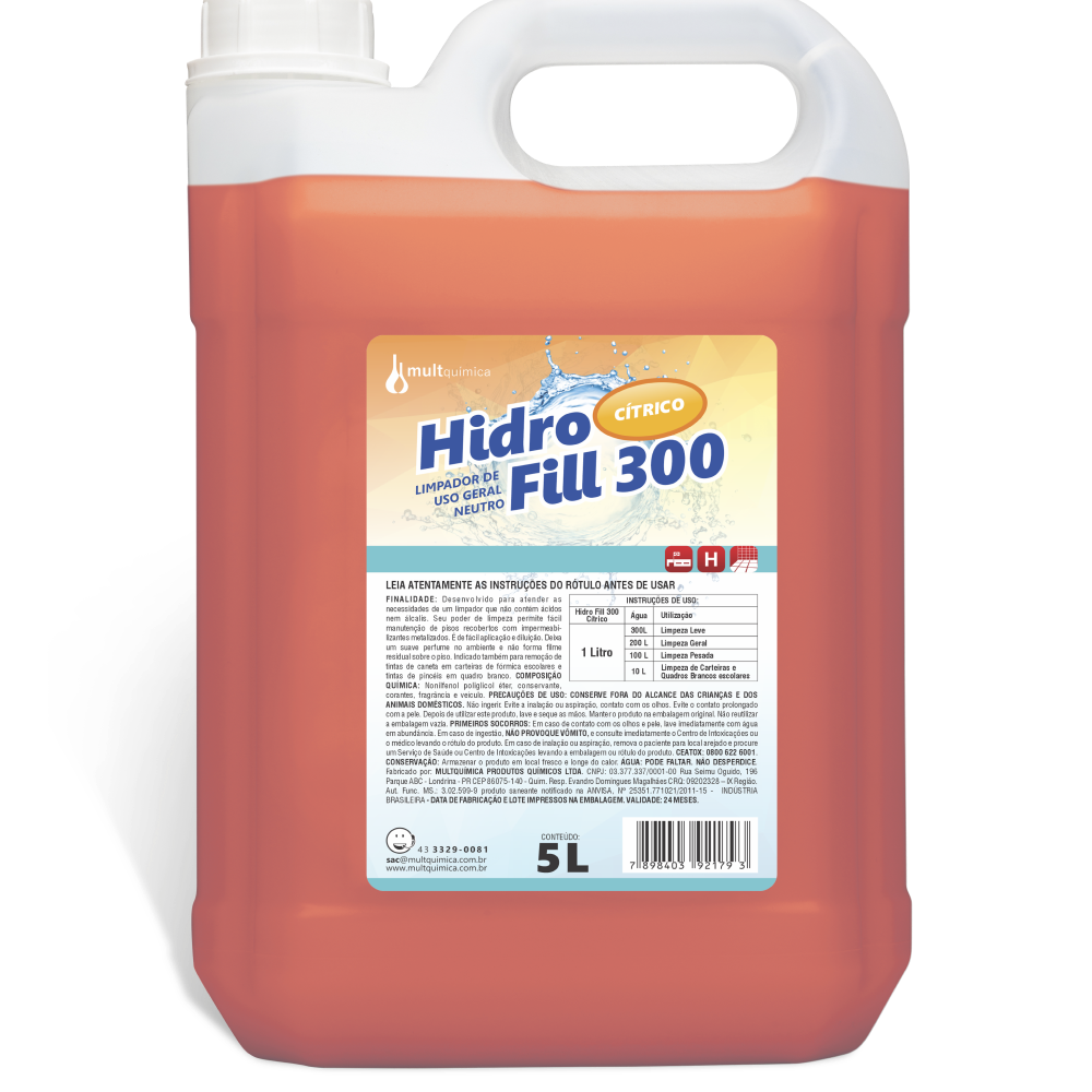Hidro Fill 300 Cítrico